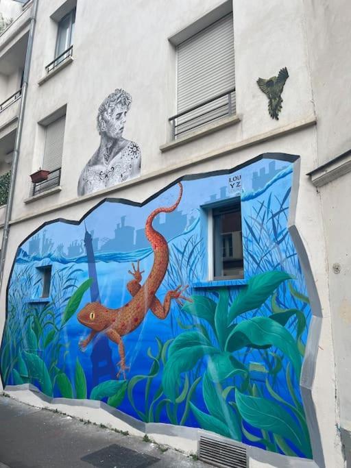Luxe Studio Chic Aux Buttes-Aux-Cailles A 5Min Du Metro, Parking Prive Disponible Paris Luaran gambar