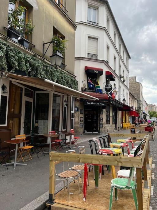 Luxe Studio Chic Aux Buttes-Aux-Cailles A 5Min Du Metro, Parking Prive Disponible Paris Luaran gambar